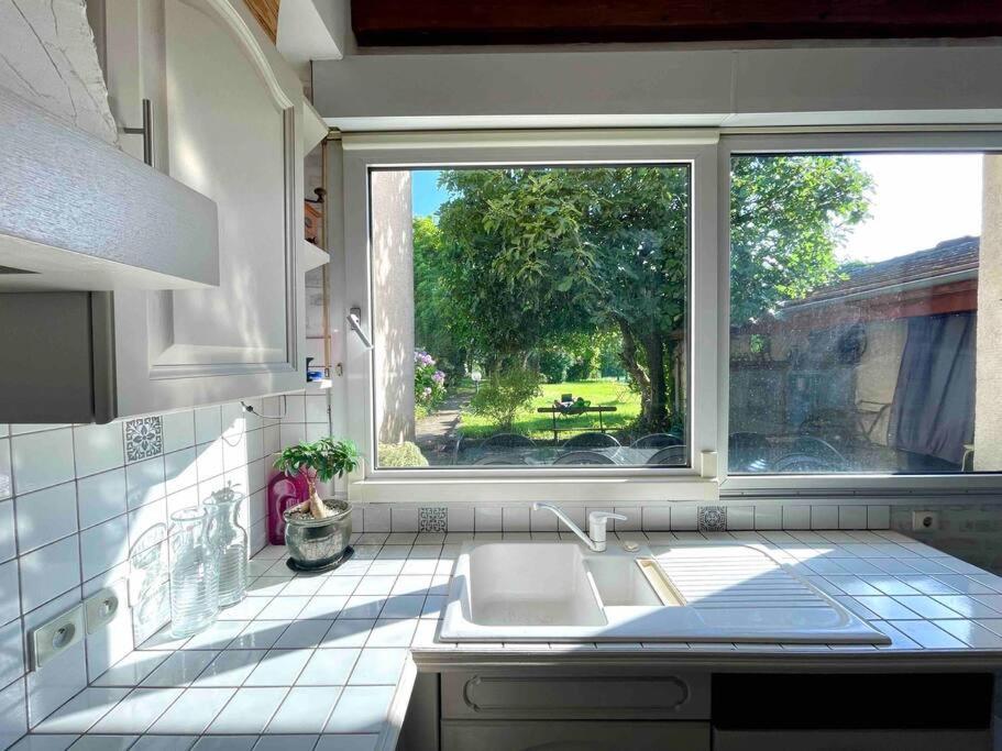 La Casa Del Papa - Maison Spacieuse Avec Jardin Dole Buitenkant foto